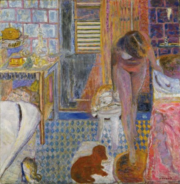The Bathroom, 1932 by Pierre Bonnard