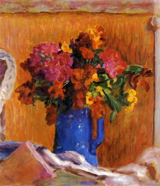 The Blue Pot by Pierre Bonnard