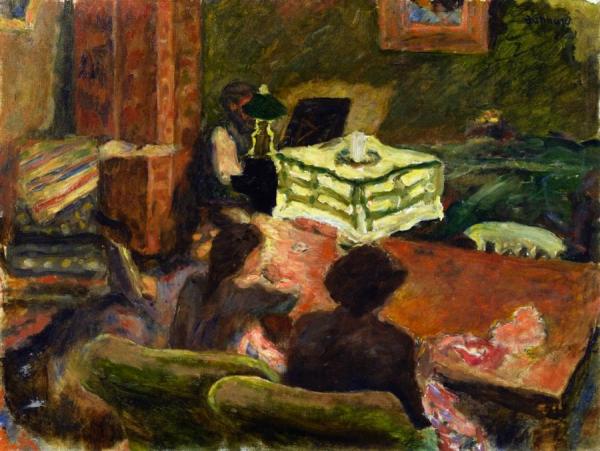 The Claude Terrasse Family by Pierre Bonnard