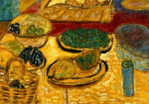 The Dessert by Pierre Bonnard