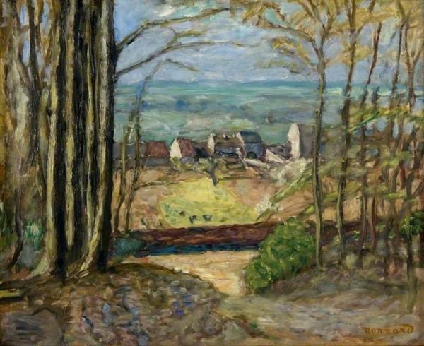 The Edge Of The Forest by Pierre Bonnard Oil Painting Reproductions