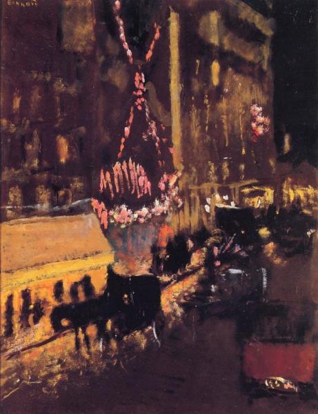 The Effect Of Night, The Moulin Rouge by Pierre Bonnard