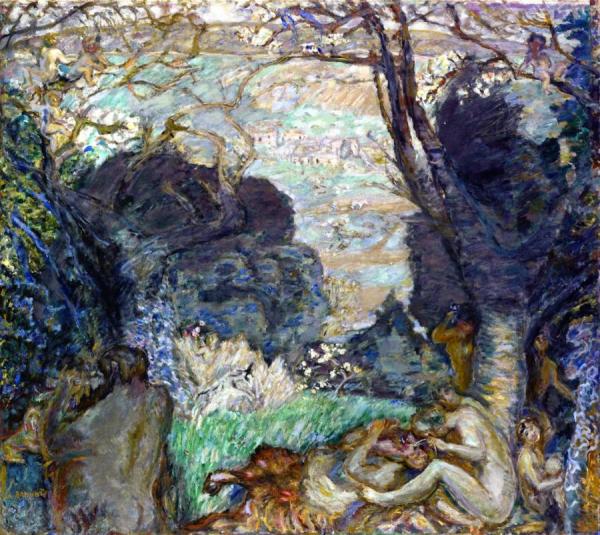 The Fauns by Pierre Bonnard
