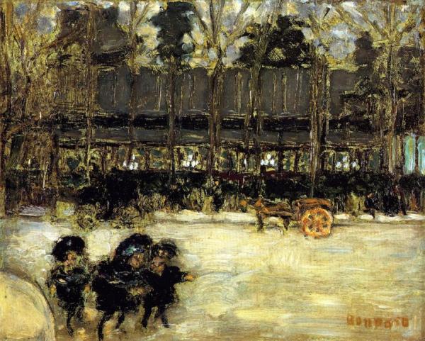 The Grands Boulevard by Pierre Bonnard