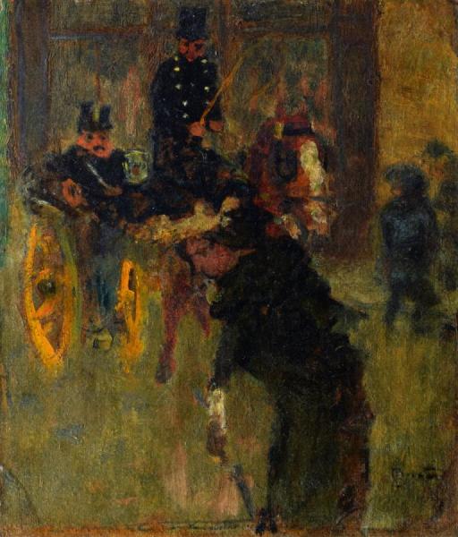 The Hansom Cab by Pierre Bonnard