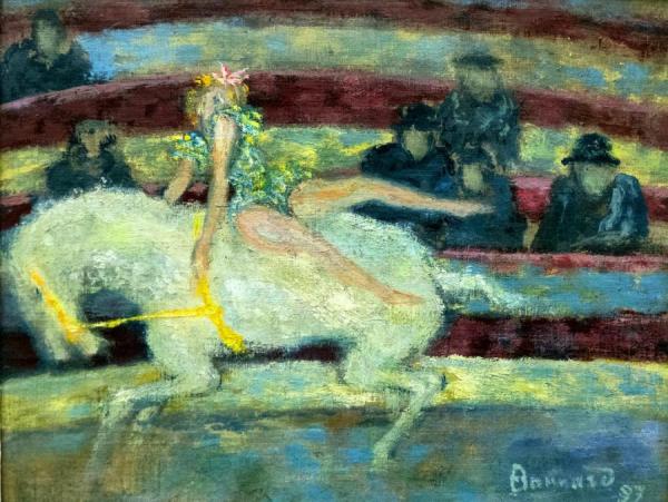 The Horsewoman by Pierre Bonnard