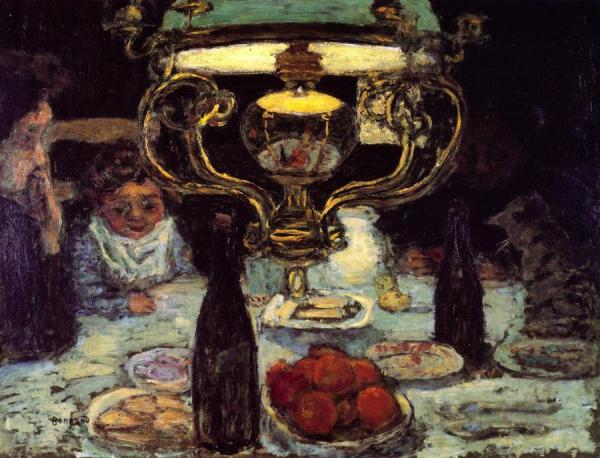 The Lamp by Pierre Bonnard