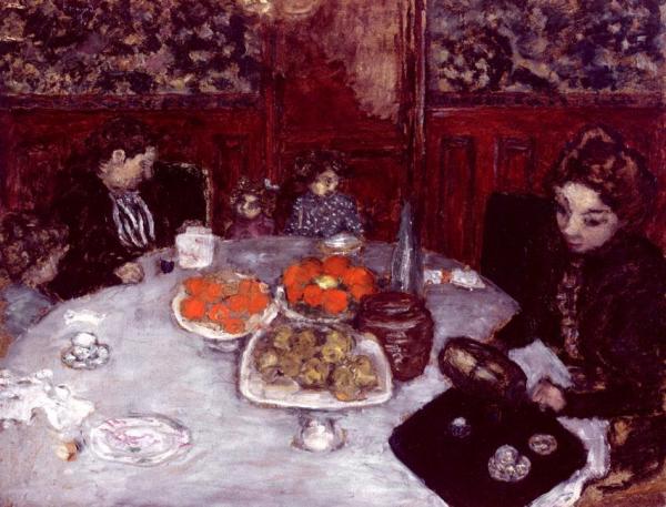 The Luncheon by Pierre Bonnard