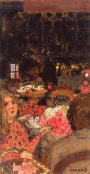 The Moulin Rouge: Flower Market by Pierre Bonnard Oil Painting Reproductions