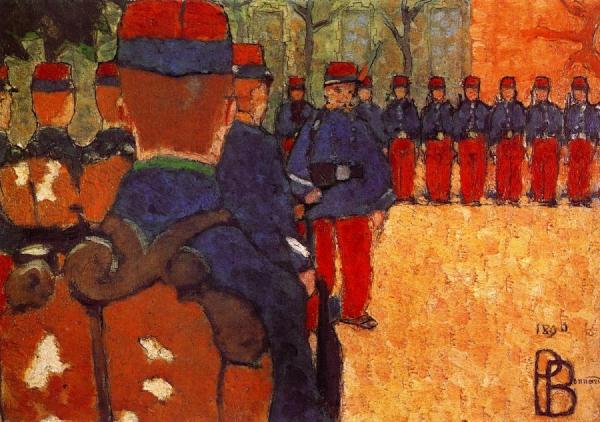 The Parade Ground by Pierre Bonnard