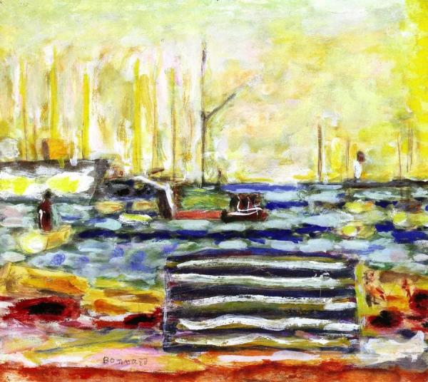 The Port Of Cannes by Pierre Bonnard