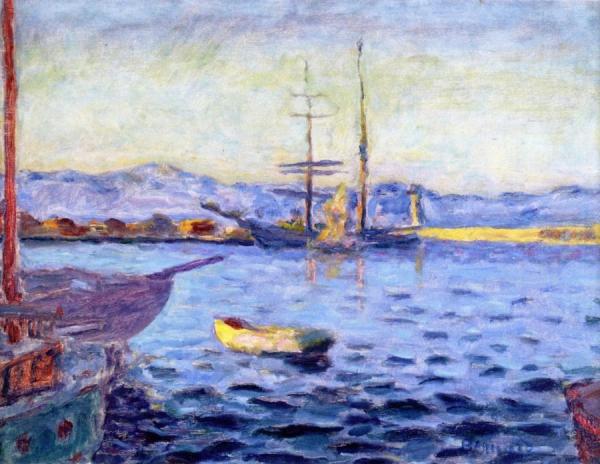 The Port Of Saint-tropez by Pierre Bonnard