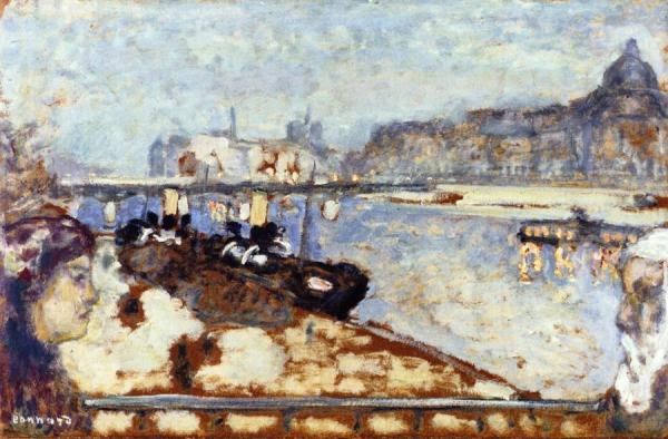 The Quays Of Paris by Pierre Bonnard