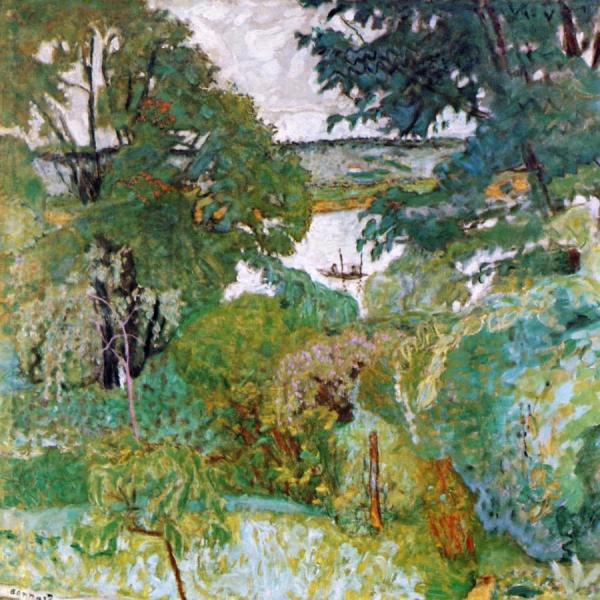 The Seine At Vernon by Pierre Bonnard Oil Painting Reproductions