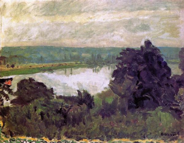 The Seine Near Vernon by Pierre Bonnard