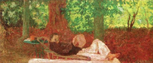 The Siesta by Pierre Bonnard