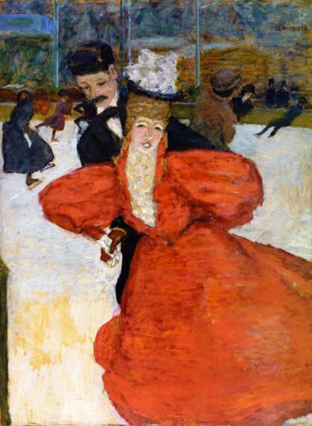 The Skaters by Pierre Bonnard