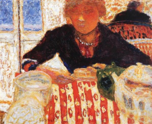 The Snack by Pierre Bonnard