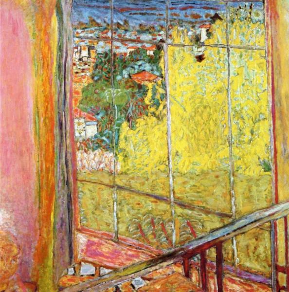 The Studio At Le Cannet, With Mimosa by Pierre Bonnard Oil Painting Reproductions