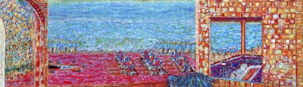 The Sun-filled Terrace by Pierre Bonnard Oil Painting Reproductions