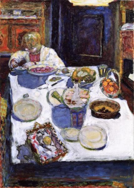 The Table by Pierre Bonnard