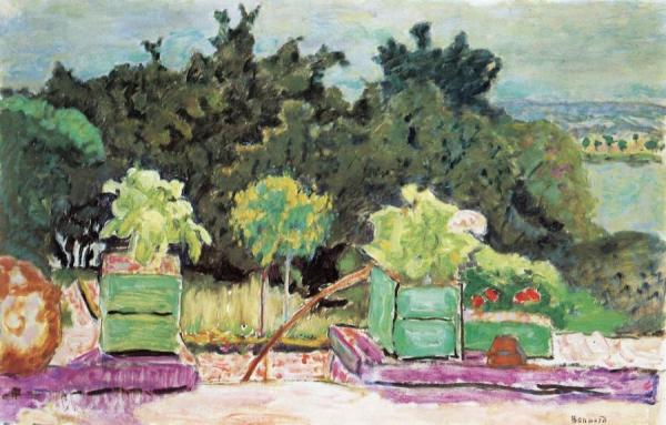 The Terrace At Vernonnet by Pierre Bonnard