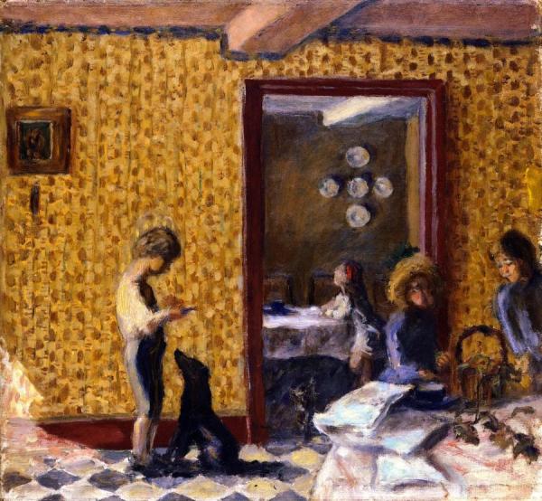 The Terrasse Children by Pierre Bonnard