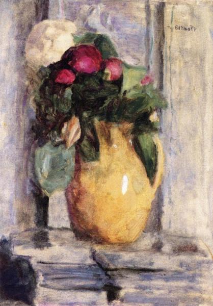 The Yellow Pot by Pierre Bonnard