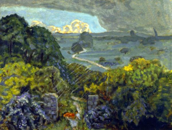 Thunderstorm At Vernouillet by Pierre Bonnard