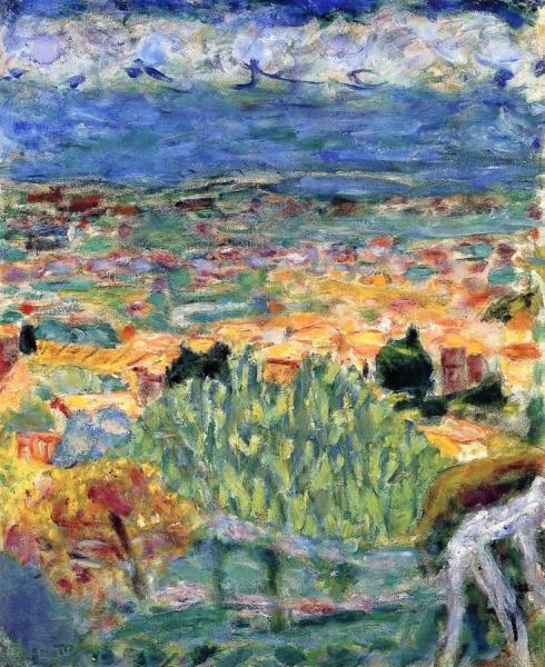 View Of Cannet by Pierre Bonnard