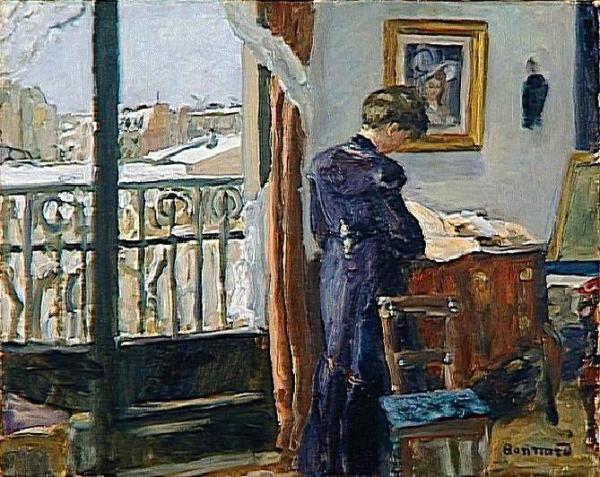 Winter Day by Pierre Bonnard
