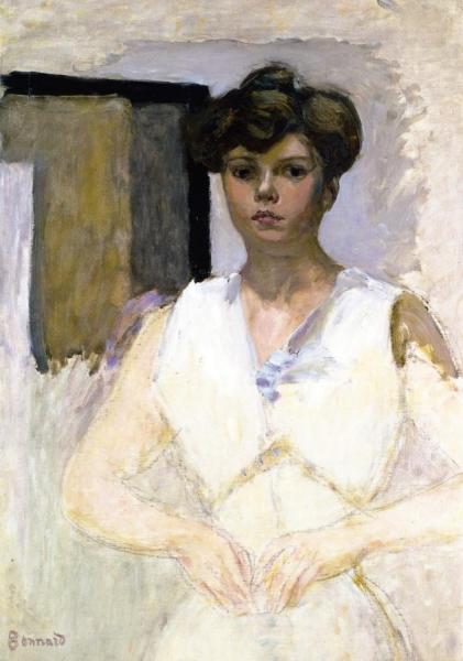 Woman Dressing by Pierre Bonnard