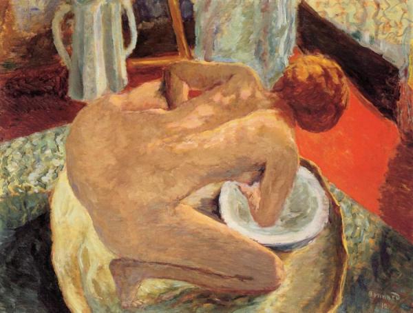 Woman In A Tub by Pierre Bonnard