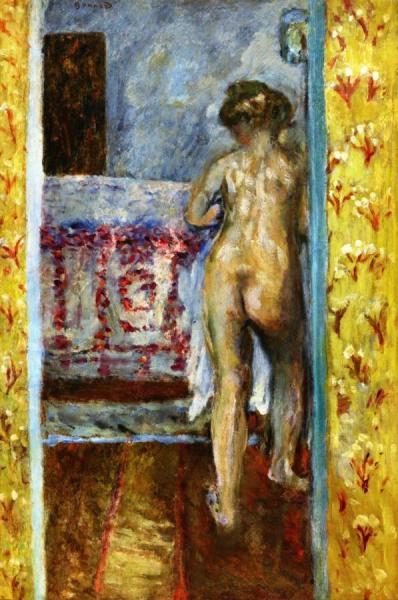 Woman In An Alcove by Pierre Bonnard