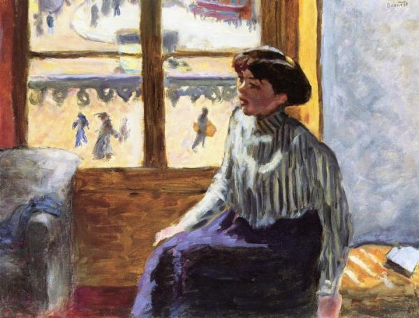 Woman In Front Of The Window by Pierre Bonnard