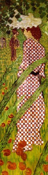 Woman In The Garden (panel 3) by Pierre Bonnard