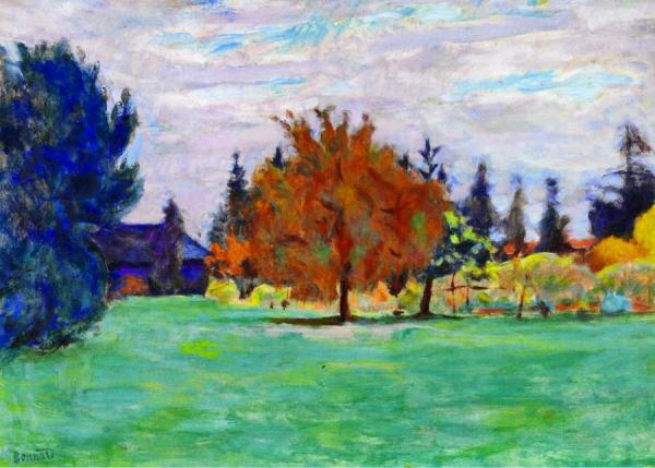 Yellow Tree, Le Clos Au Grand-lemps by Pierre Bonnard