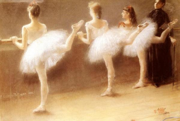 At The Barre by Pierre Carrier-belleuse