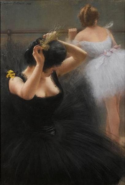 Ballet by Pierre Carrier-belleuse Oil Painting Reproductions