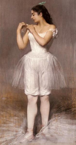 The Ballerina by Pierre Carrier-belleuse