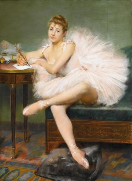 The Ballerina by Pierre Carrier-belleuse