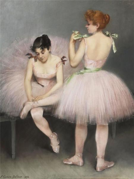 The Dancers by Pierre Carrier-belleuse