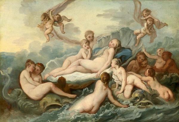 The Birth Of Venus by Pierre Charles Trémolières
