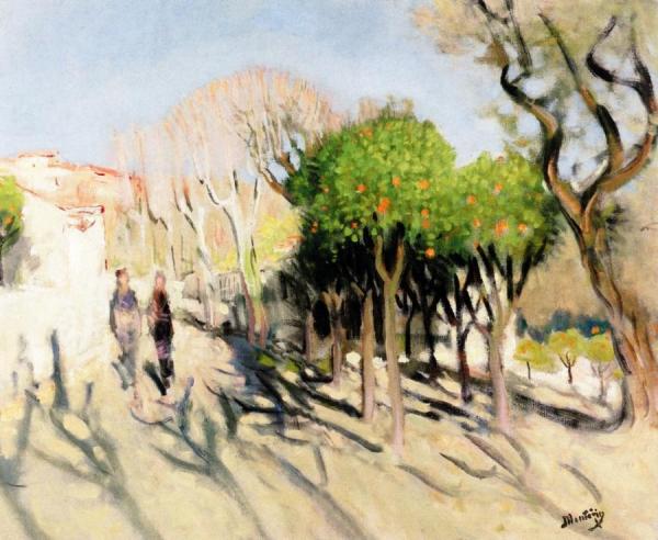 A Walk In The Sun by Pierre Eugène Montézin