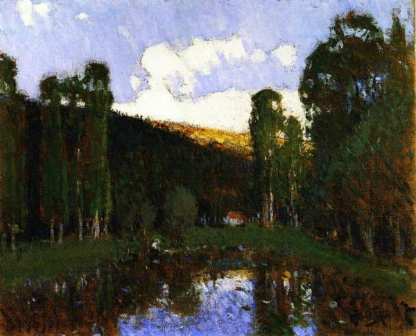 Pierre Eugène Montézin Bord D'etang Anime