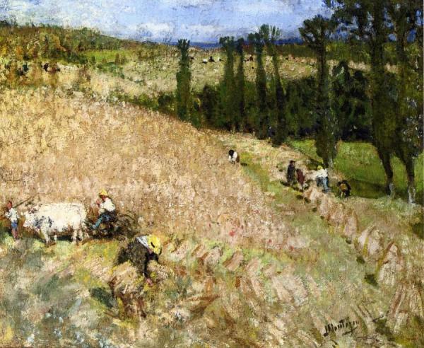 Harvest by Pierre Eugène Montézin