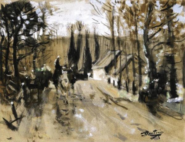 The Hitch by Pierre Eugène Montézin