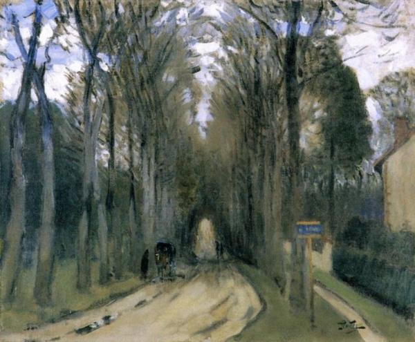 The Road To Boubaix by Pierre Eugène Montézin