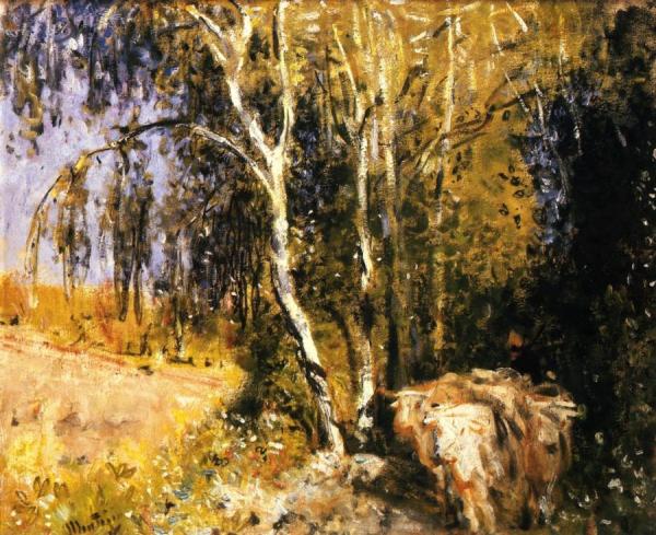 The Stream by Pierre Eugène Montézin