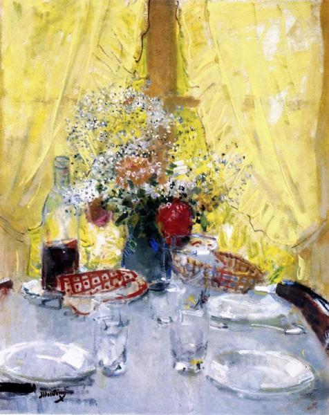 The Window by Pierre Eugène Montézin